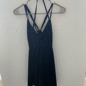 Strappy back dress